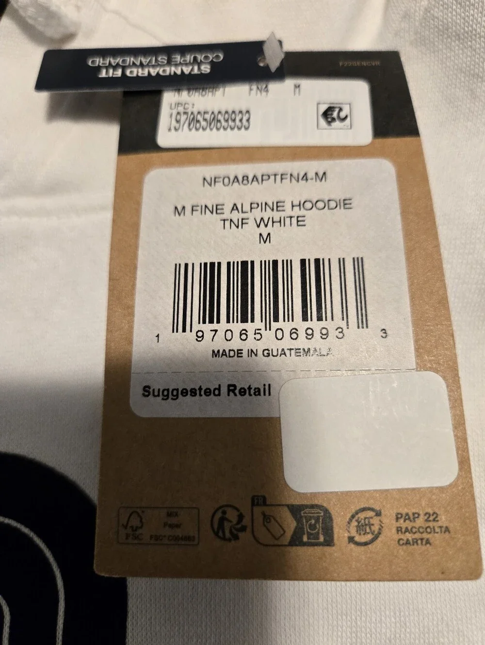 The North Face Alpine Hoodie - M, White